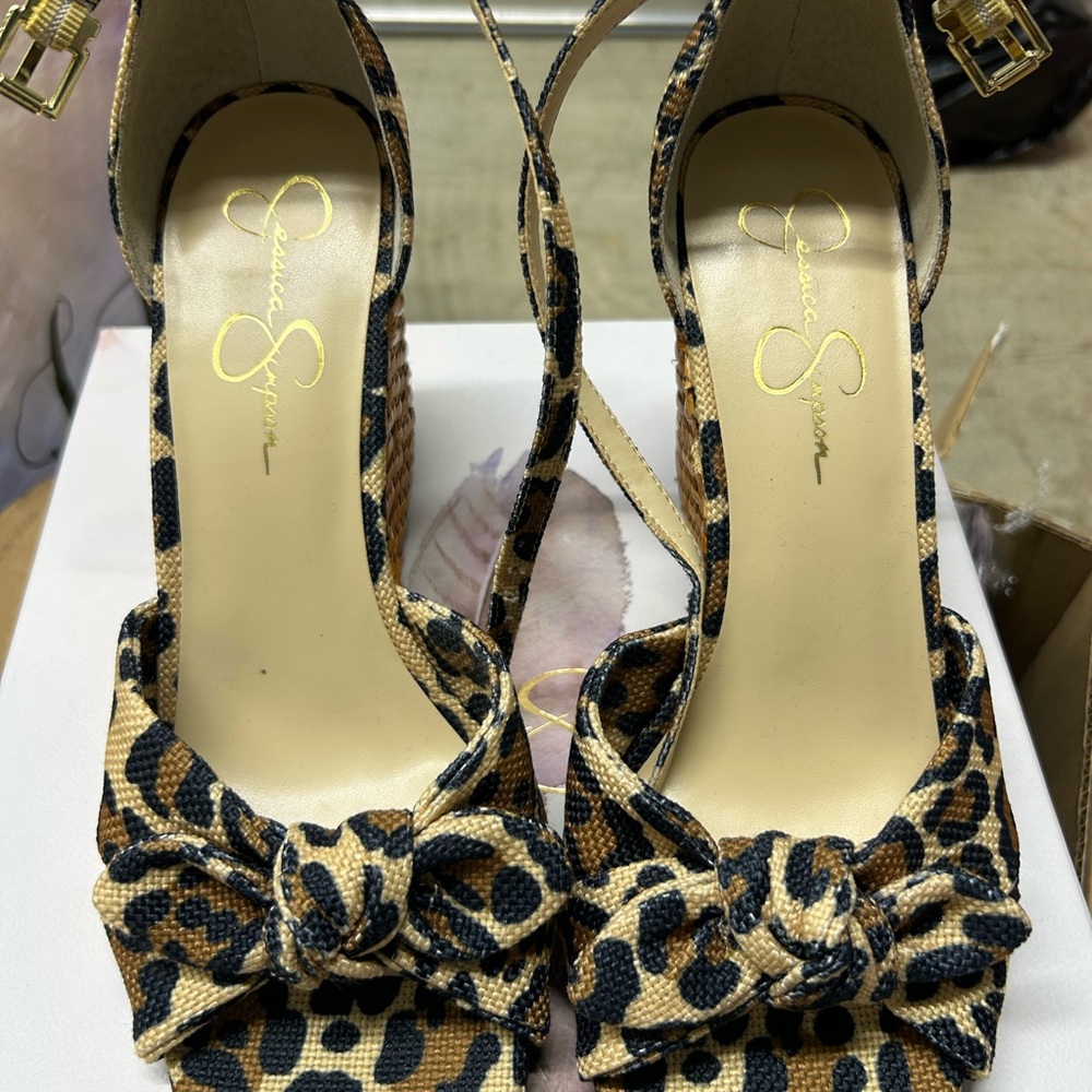 Jessica Simpson Leopard Print Women's Shoes